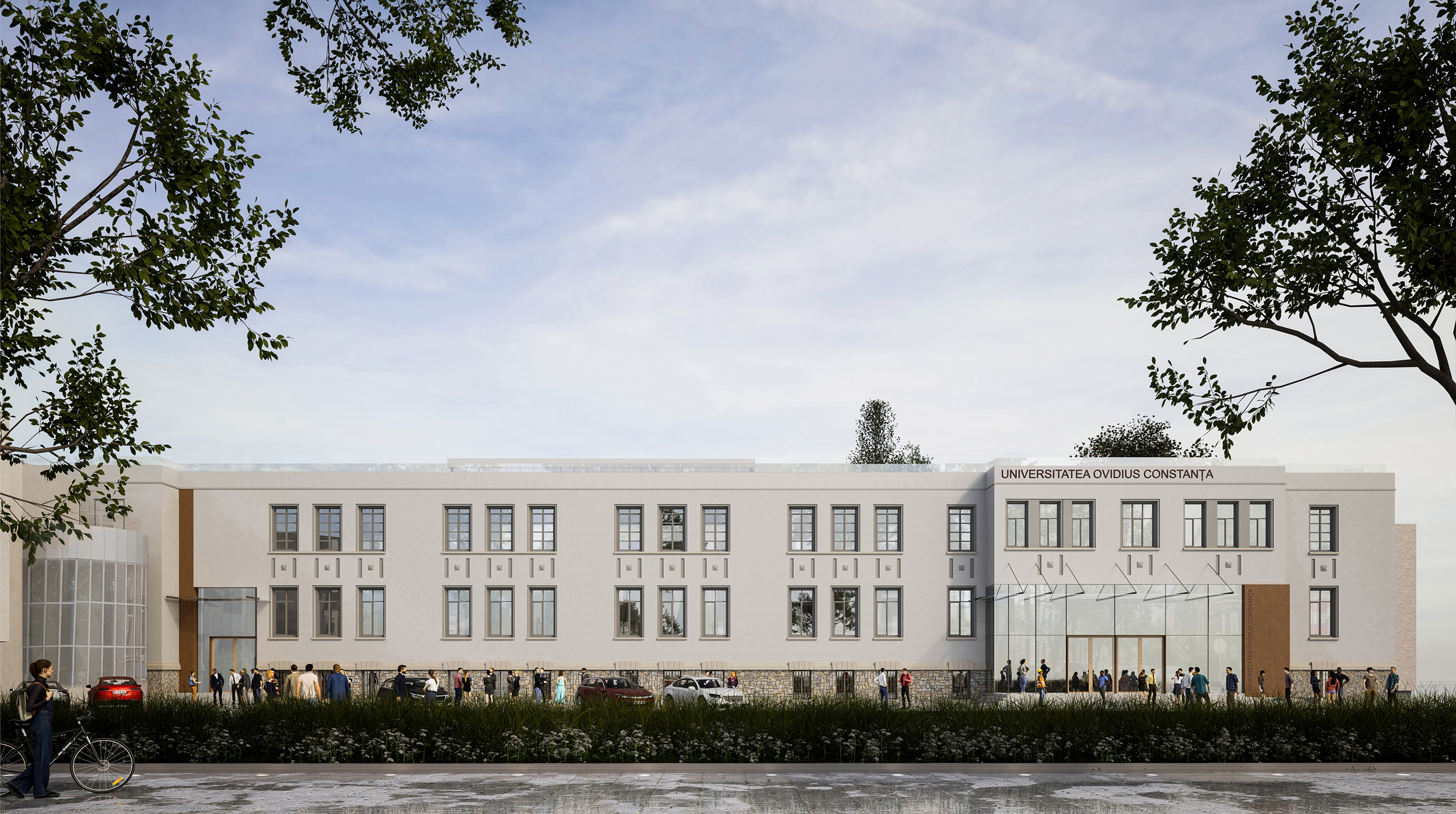 Consolidation and expansion of Corp 1 at Ovidius University Constanta